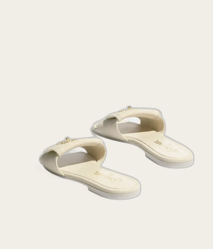 Claquette Mules Coton - vue 3