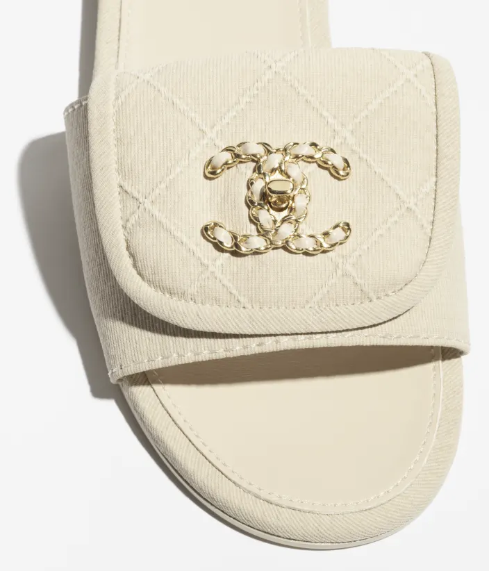 Claquette Mules Coton - vue 2